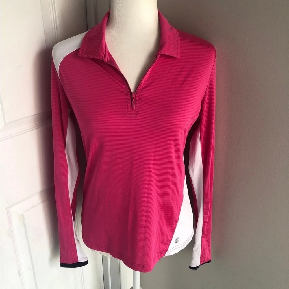 GGBlue Luxe Sport 1/4 Zip Polo